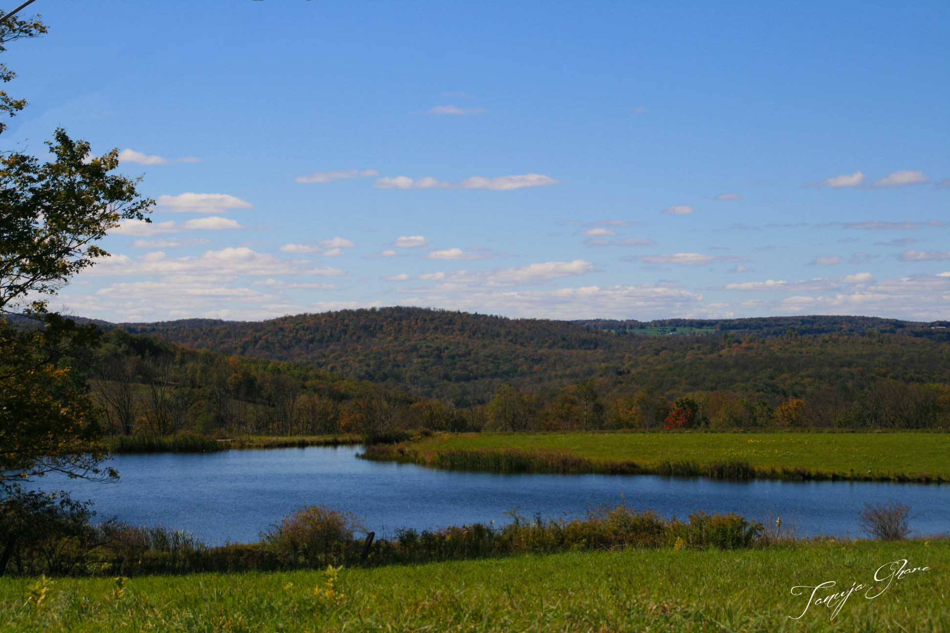 Beautiful Blue Lake